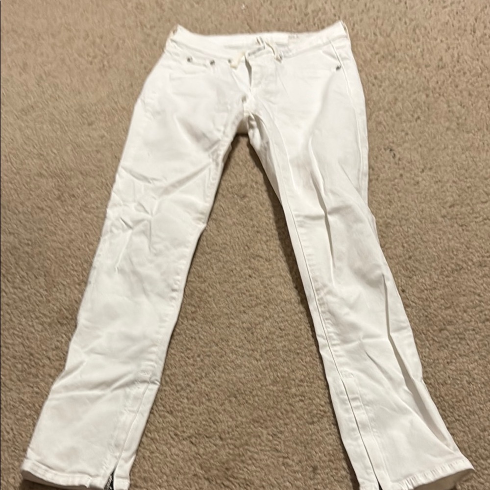 Rag & Bone Cream Jeans